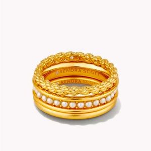 Kendra Scott stack ring